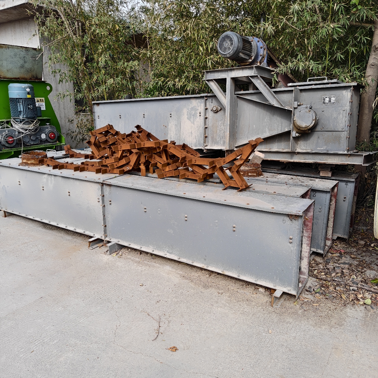 FU270刮板输送机，19米